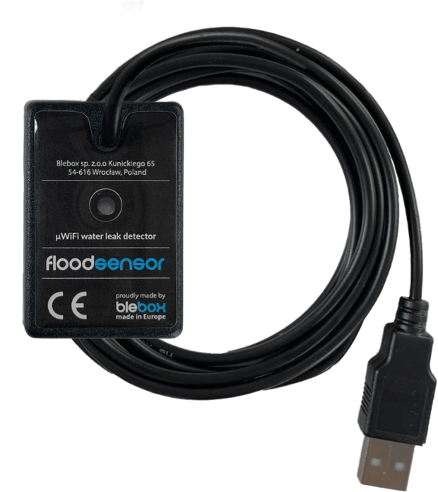 BLEBOX floodSensor sensor zalania WiFi 1x wyj. binarne