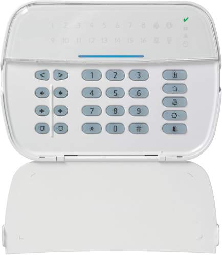 DSC Klawiatura LED 16Z LED HARDWIRED F1-F5 EFSP