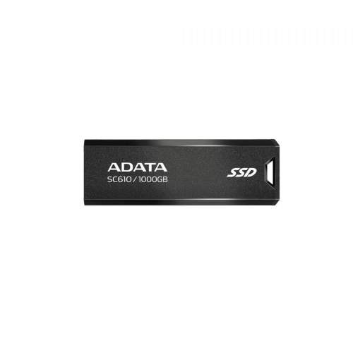 Dysk SSD Adata zewnętrzny SC610 1000 GB USB3.2A Gen2 czarny