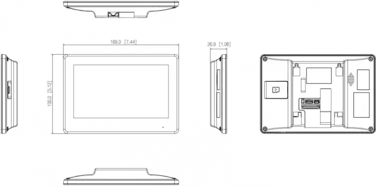 Monitor wideodomofonu DAHUA VTH5421HB-W