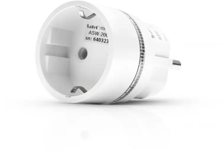 SATEL BEWAVE Inteligentna wtyczka SCHUKO Smart Plug F W ASW-200 F-W ABAX2
