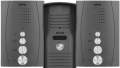DOMOFON ''EURA'' ADP-51A3 ''DIFESA'' - 1-rodzinny, 2 unifony, interkom, grafit