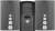 DOMOFON ''EURA'' ADP-51A3 ''DIFESA'' - 1-rodzinny, 2 unifony, interkom, grafit