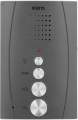 DOMOFON ''EURA'' ADP-51A3 ''DIFESA'' - 1-rodzinny, 2 unifony, interkom, grafit