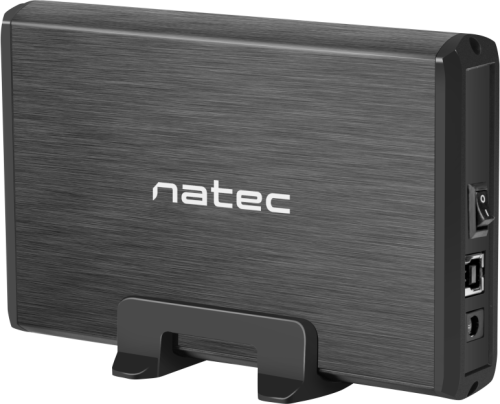 Zewnętrzna obudowa dysku Natec Rhino SATA 3.5cala USB 3.0 Aluminium