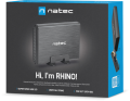 Zewnętrzna obudowa dysku Natec Rhino SATA 3.5cala USB 3.0 Aluminium