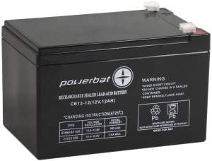 Akumulator AGM POWERBAT CB 12V 12Ah