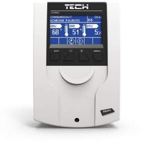 Sterownik instalacji (1 siłownik zaworu + obieg  CWU) I-1 CWU Tech sterowniki