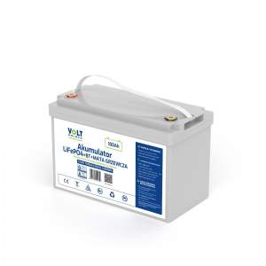 Akumulator VOLT POLSKA LiFePO4 12,8V 100 Ah (150A) + BMS + BLUETOOTH + MATA GRZEWCZA
