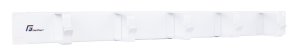 ORGANIZER KABLI 1U POZIOMY METALOWY SZARY OGF-MR-G GETFORT
