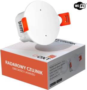 OXT Czujnik radar obecności jasności 230V WiFi TUYA T150
