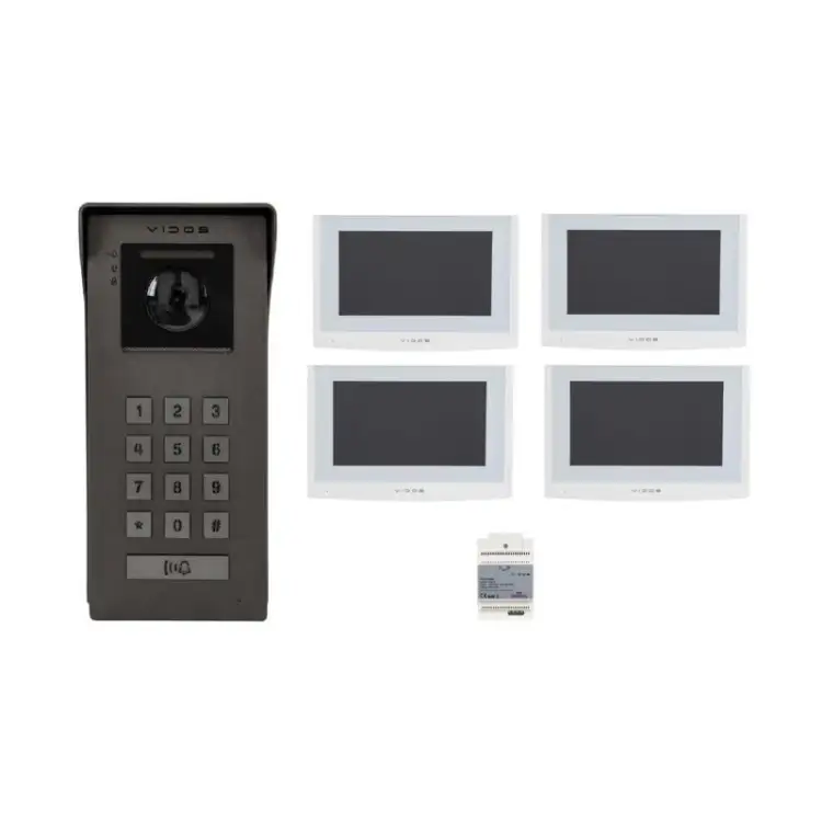 Wideodomofon VIDOS 2IP S200/4 x M200W-X - zdjęcie produktu 1