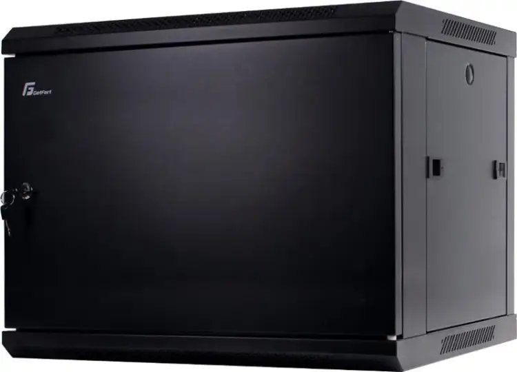 SZAFA RACK GETFORT 19 CALI 9U 600X450 WISZĄCA DRZWI STALOWE