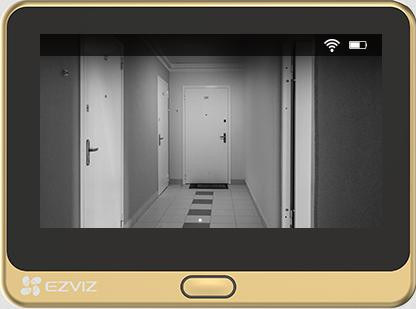 Kamera IP Ezviz wizjer DP2C złoty