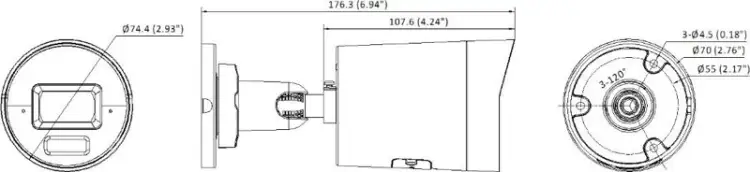 Kamera IP HikVision DS-2CD2083G2-LI2U(2.8mm)