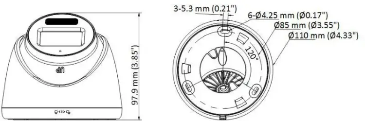 KAMERA 4W1 HIKVISION DS-2CE78U0T-LF(2.8mm)(O-STD)