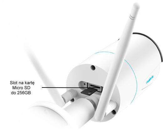 Kamera IP WiFi Reolink W320 5Mpix Wi-Fi P2P biała