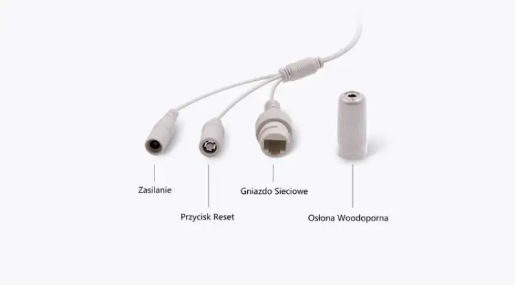 Kamera IP WiFi Reolink W320 5Mpix Wi-Fi P2P biała