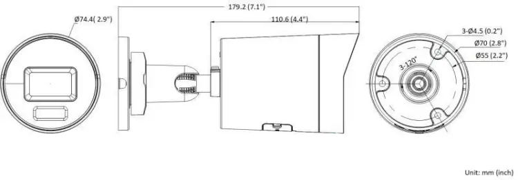 KAMERA IP HIKVISION DS-2CD2066G2H-IU(2.8mm)(eF)(O-STD)/BLACK