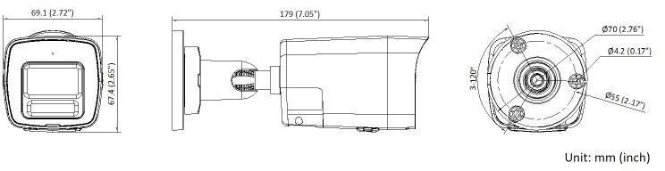 KAMERA IP HIKVISION DS-2CD1083G2-LIUF/SL 2.8mm PL