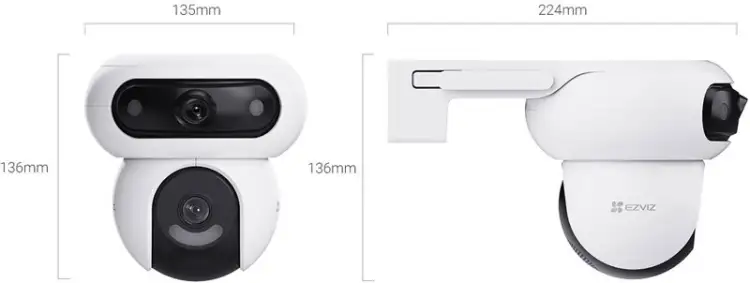 Kamera IP Ezviz H90 4MP+4MP