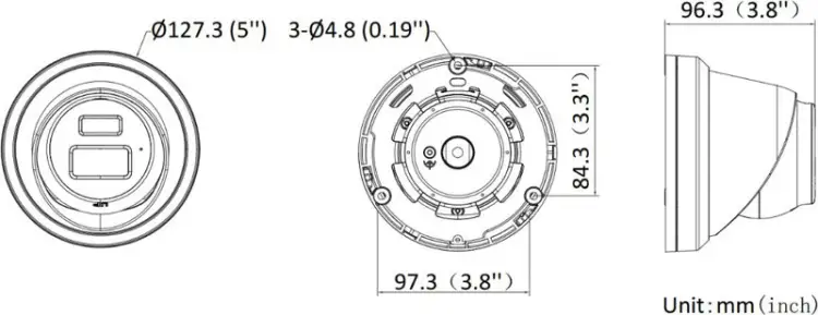 Kamera IP Hikvision DS-2CD2343G2-LI2U/SL 2.8mm PL