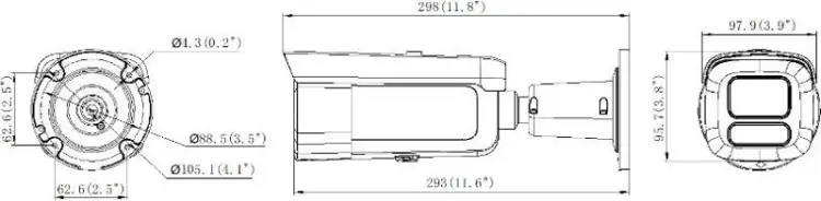 Kamera IP Hikvision DS-2CD2643G2-LIZS2U/SL 2.8-12mm PL