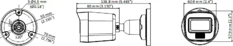 Kamera 4w1 Hikvision DS-2CE16K0T-LPFS(2.8mm)