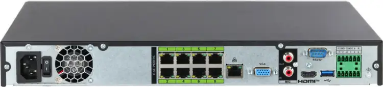 Rejestrator IP Dahua NVR5208-8P-EI2