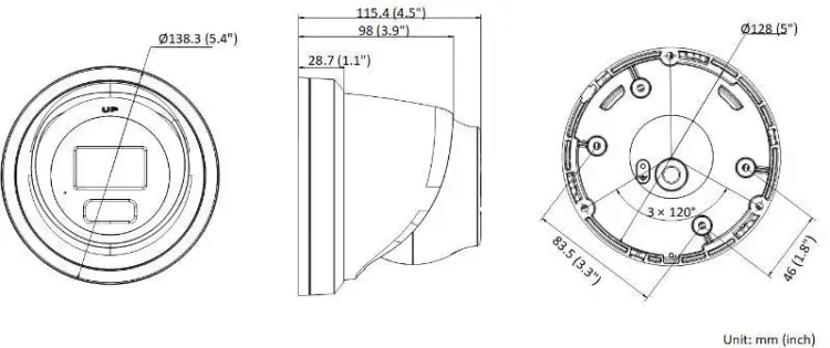 Kamera IP Hikvision DS-2CD2346G2H-IU 2.8mm EF PL