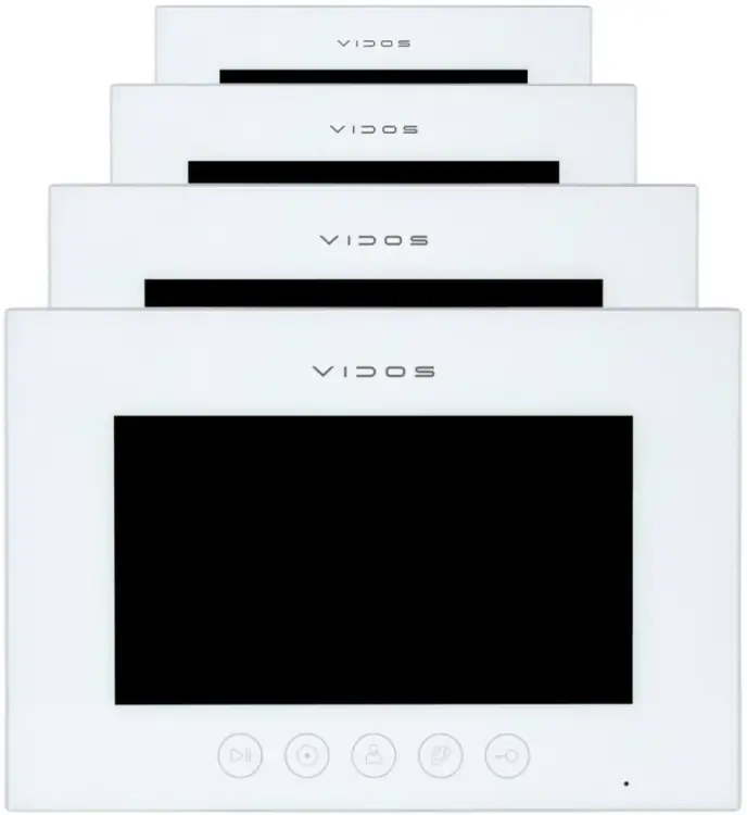 WIDEODOMOFON VIDOS X 4xM11W-X/S11-4