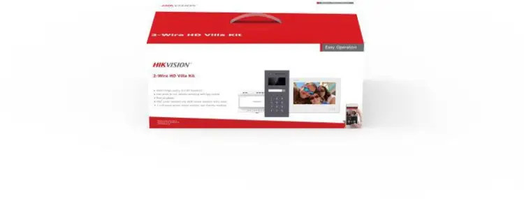 WIDEODOMOFON HIKVISION DS-KIS704EY-ACW2/Aluminium