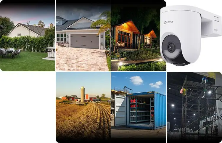 Kamera IP Ezviz HB8 Lite 4G Kit Wi-Fi 4MP z Panelem Solarnym 5W