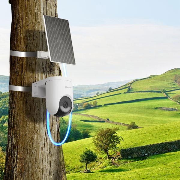Kamera IP Ezviz HB8 Lite 4G Kit Wi-Fi 4MP z Panelem Solarnym 5W