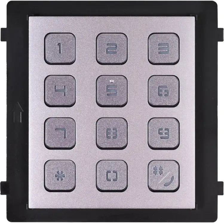 WIDEODOMOFON HIKVISION DS-KIS704EY-ACF2/Aluminium