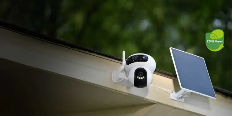 Kamera IP Ezviz HB90X Dual 4G Wi-Fi Kit 4MP+4MP z panelem solarnym 8W