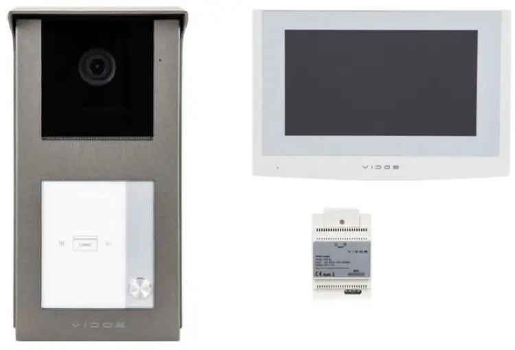 Wideodomofon VIDOS 2IP S201-1/M200W-X