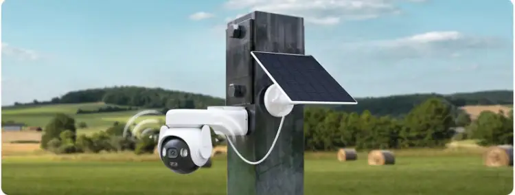Kamera IP Imou AOV PT KIT 2.4GHz Wi-Fi i 4G 5MPx z panelem solarnym z kartą pamięci 64GB