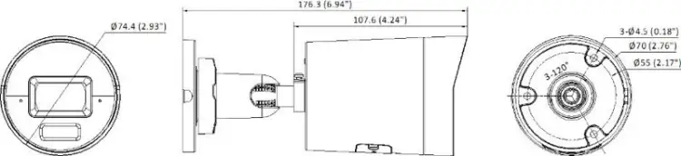 Kamera IP Hikvision 12MP DS-2CD20123G2-LIUY/SL(2.8mm)
