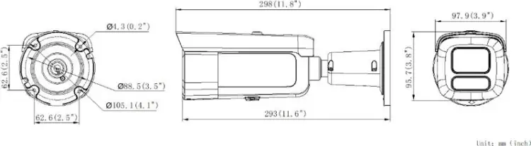 Kamera IP Hikvision DS-2CD26123G2-LIZS2UY/SL(2.8-12mm)