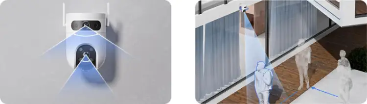 Kamera IP EZVIZ C9C 3MP+3MP (2K +2K)