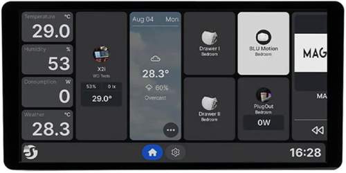 Shelly Wall Display X2i Srebrny