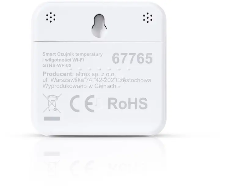 GISE Smart Czujnik temperatury i wilgotności Wi-Fi | Tuya | GTHS-WF-02