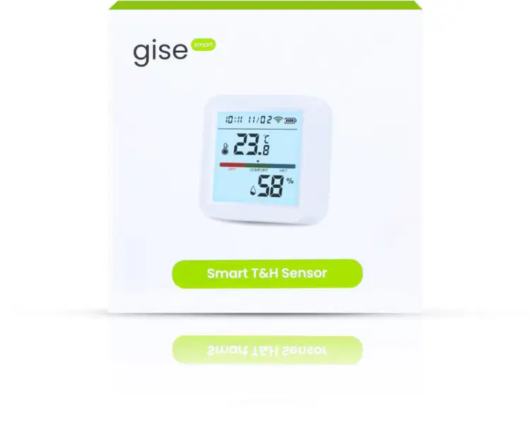 GISE Smart Czujnik temperatury i wilgotności Wi-Fi | Tuya | GTHS-WF-02