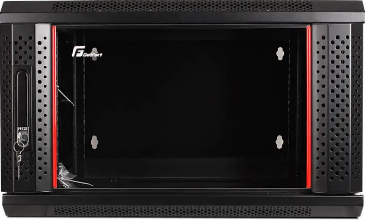 SZAFA RACK GETFORT 19 CALI 6U 600X550 WISZĄCA DWUSEKCYJNA