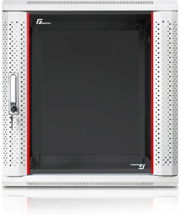 SZAFA RACK GETFORT 19 CALI 12U 600X600 WISZĄCA SZARA