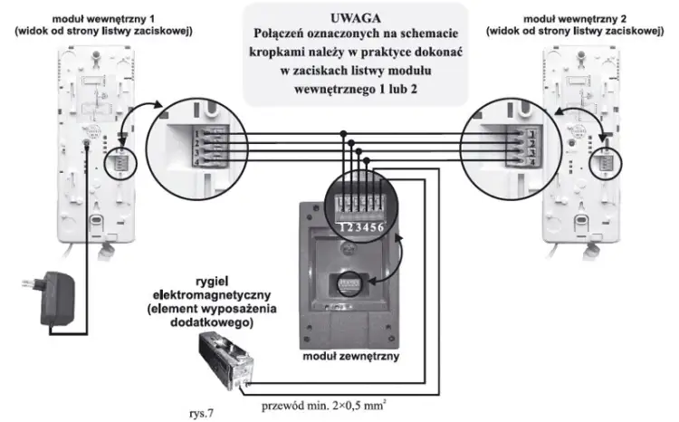DOMOFON EURA ADP-48A3 (RL-3203CC); 7926