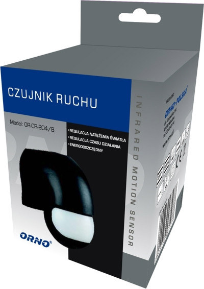 Czujnik ruchu podczerwieni ORNO OR-CR-204/W biały