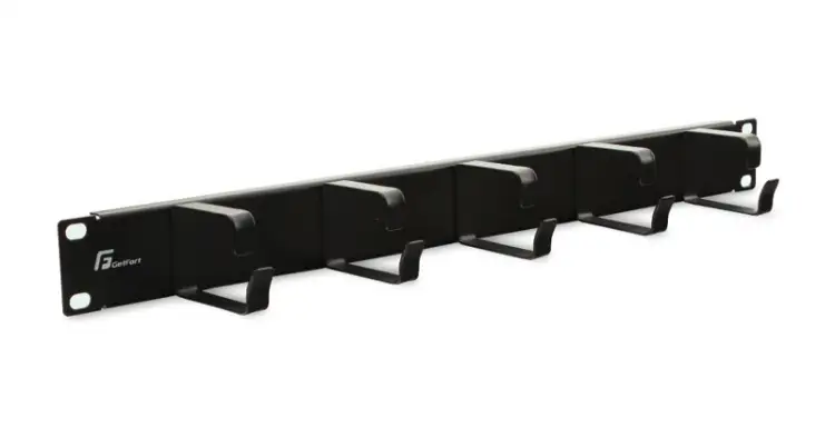 ORGANIZER KABLI 1U POZIOMY METALOWY OGF-MR GETFORT