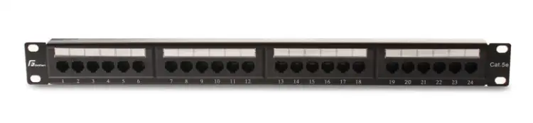 PATCH PANEL UTP CAT.5E 24 PORTY PGF-5EUTP24-B4 GETFORT